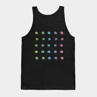 Journal sticker happy stars Tank Top